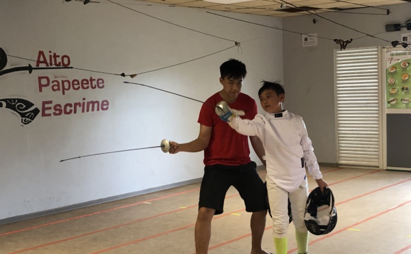 Jérémie Shan Sei Fan, prodige de l'escrime polynésienne