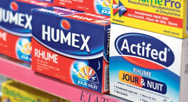 La pseudoéphédrine dorénavant vendue sur ordonnance