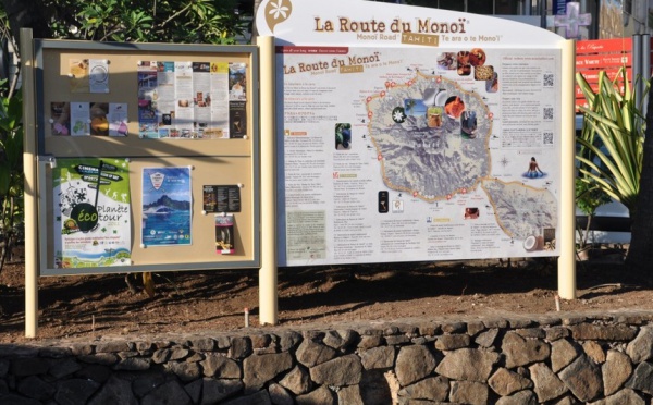 Pour son premier anniversaire, la route du monoï s'offre des relais d'information