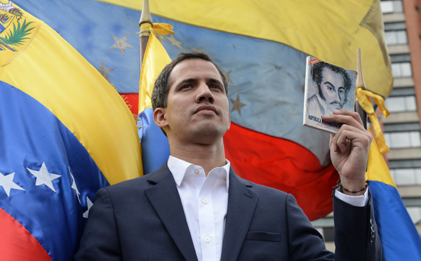 Venezuela : le Parlement européen reconnaît Juan Guaido comme président