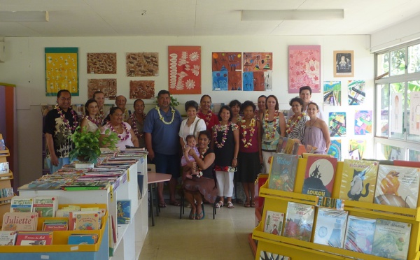 Une bibliothèque "api" pour l'école Amatahiapo à Mahina