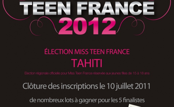 Casting pour le 1er concours de Miss Teen Tahiti