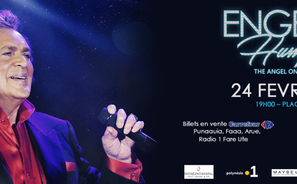 Le crooner Engelbert Humperdinck à To'ata le 24 février