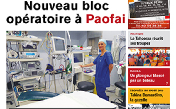 TAHITI INFOS N° 1338 du 4 février 2019