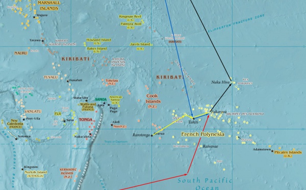 Tavaru 2011 : Faafaite passe dans l'hémisphère Nord et célèbre la déesse Atea