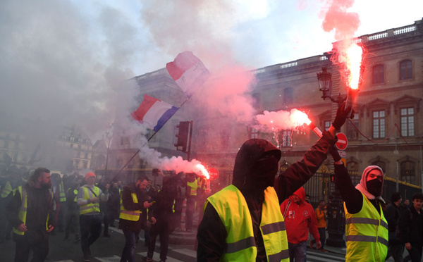 CGT et "gilets jaunes": plusieurs milliers de manifestants défilent à Paris