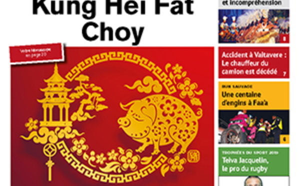 TAHITI INFOS N° 1339 du 5 février 2019