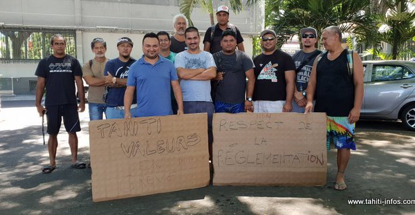 Tahiti Valeurs : les grévistes ont rencontré les représentants de l'Etat