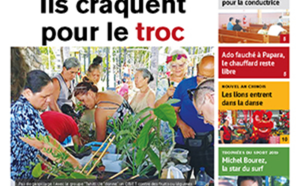 TAHITI INFOS N° 1340 du 6 février 2019