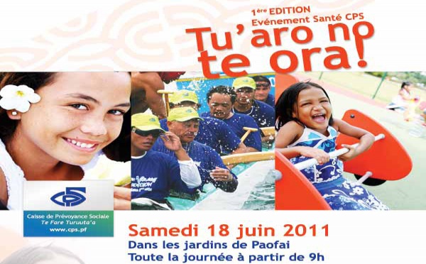Samedi 18 juin : grande journée sportive et récréative "Tu’aro no te ora"