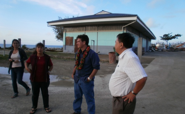 Déplacement du ministre Daniel HERLEMME à Tubuai