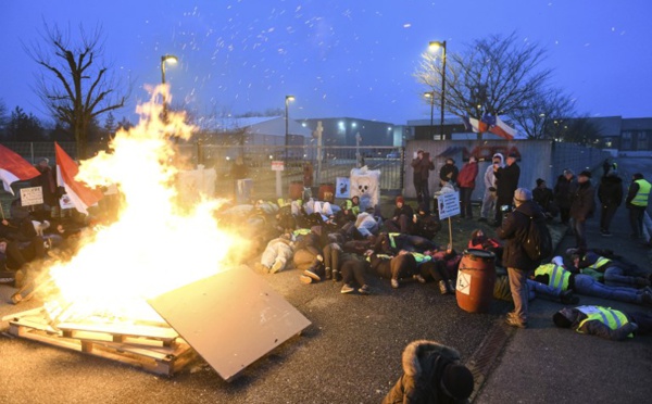 Le site de Stocamine bloqué par des opposants à l'enfouissement des déchets toxiques