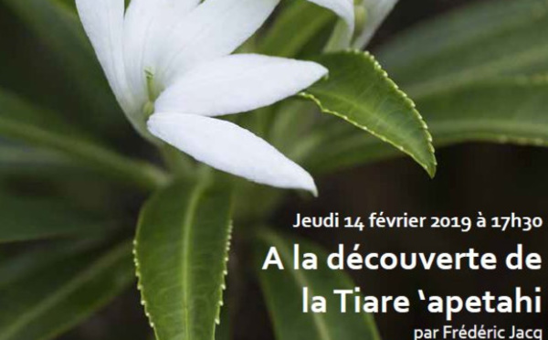Une conférence de Saint-Valentin sur la Tiare apetahi