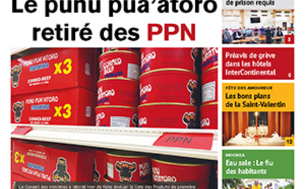 TAHITI INFOS N° 1346 du 14 février 2019