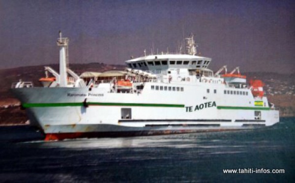 Le "Raromatai princess" , le projet s'oriente vers la construction d'un nouveau bâtiment.