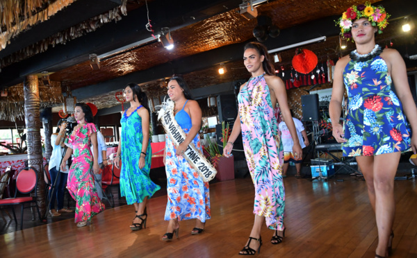 Miss Vahine Tane 2019 au Captain Bligh de Punaauia le 15 mars