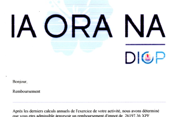Attention aux arnaques avec un (faux) mail de remboursement d'impôt