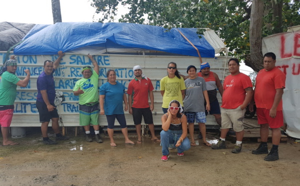Champion Toa Moorea en grève