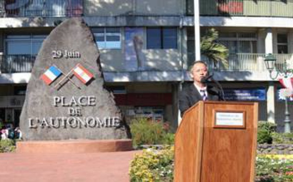 Fête de l'autonomie, les discours des différents  intervenants