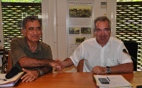 Signature de la DGDE en faveur des investissements prioritaires de la Polynésie française