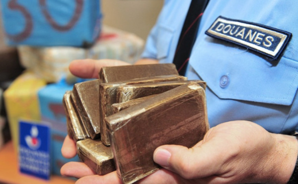 Près de 100 tonnes de drogues saisies par la douane en 2018