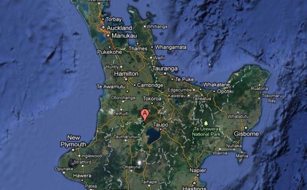 Fort séisme au Sud-est d’Auckland
