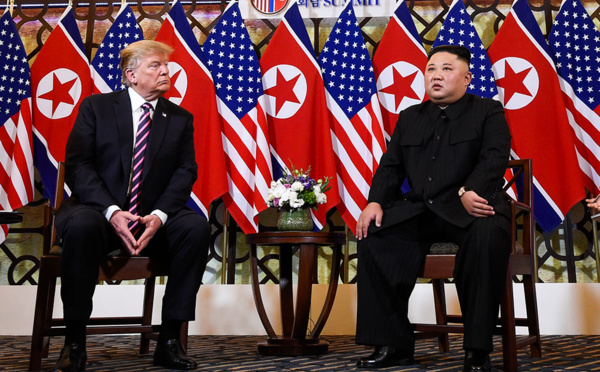 Trump et Kim se retrouvent à Hanoï sur une note optimiste