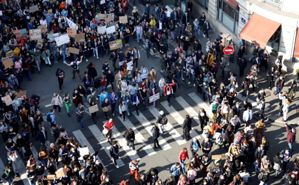 Nouvelle mobilisation des jeunes pour le climat