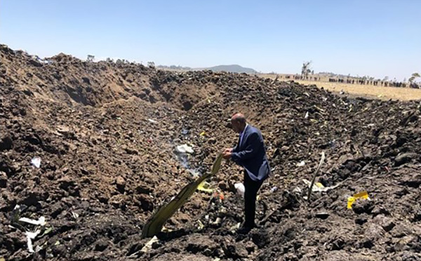 Un Boeing 737 d'Ethiopian Airlines s'écrase, faisant 157 morts