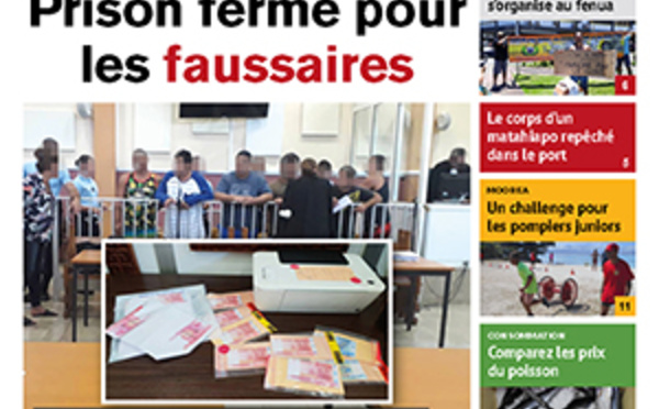 TAHITI INFOS N° 1363 du 12 mars 2019