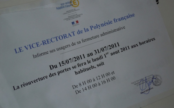 Le représentant des étudiants (FAEPF) s'en prend au vice-recteur dans une lettre ouverte