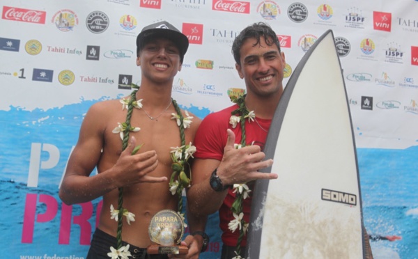 Surf Pro – Papara Pro : Taumata Puhetini gagne la finale