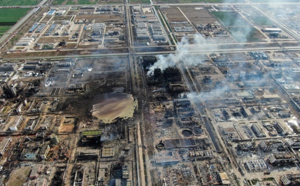 La Chine durement frappée par une explosion chimique: 47 morts