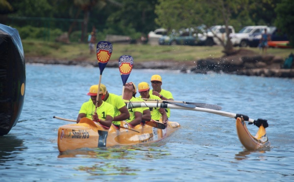 Va’a V6 - Marathon Polynésie la 1ère : Belle victoire de Shell Va’a