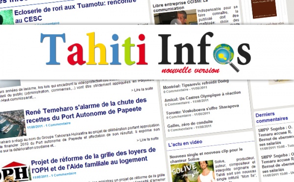 Pour la rentrée, TAHITI INFOS se refait une beauté!