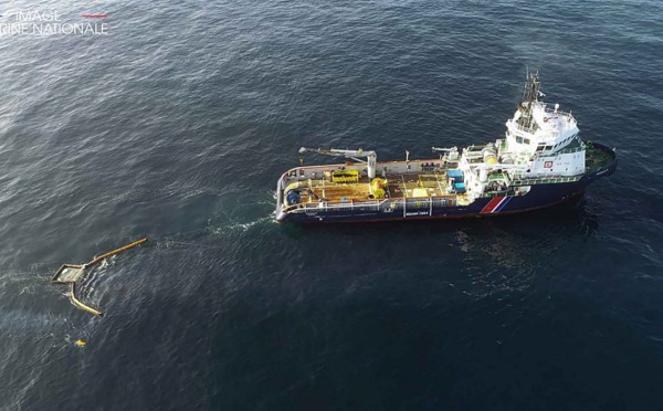 Grande America: arrivée à La Rochelle des premiers conteneurs de déchets d'hydrocarbures