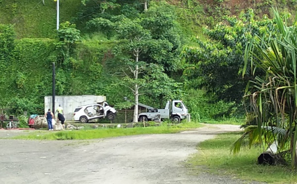 Saint-Hilaire: Un véhicule chute avec six personnes à bord, deux morts 