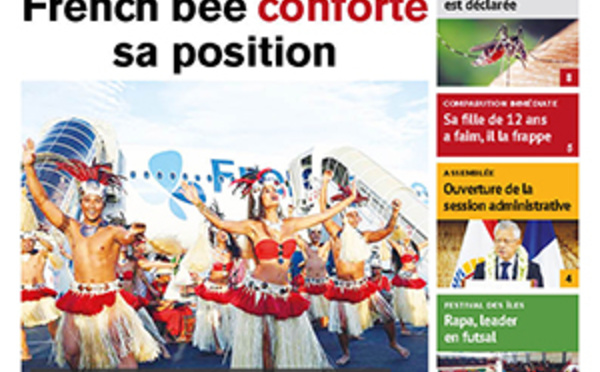 TAHITI INFOS N° 1386 du 12 avril 2019