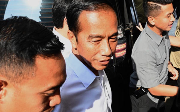 Indonésie: le président Joko Widodo bien parti pour un second mandat