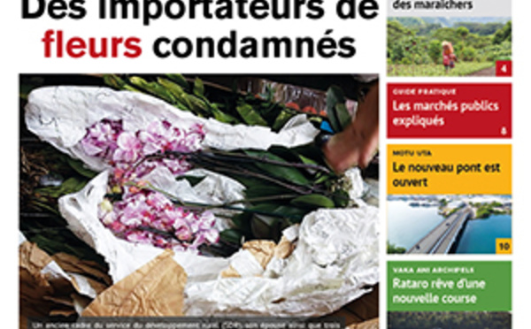 TAHITI INFOS N° 1389 du 17 avril 2019