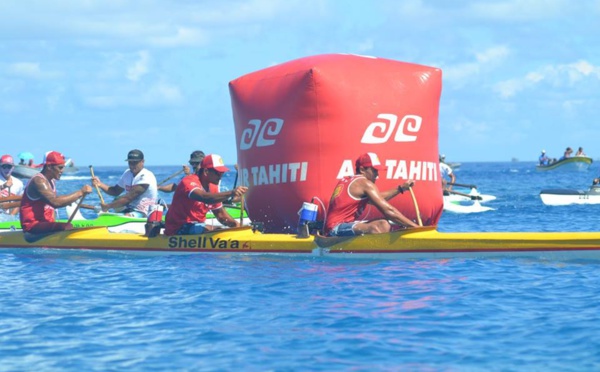 Rairoa Nui Va'a Toru : Shell Va'a impose sa loi à Rangiroa