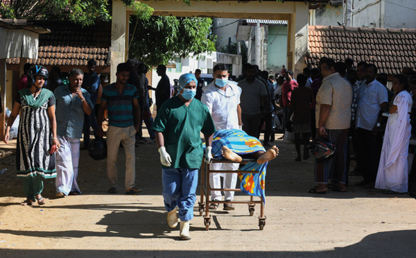 Pâques sanglantes au Sri Lanka: au moins 207 morts dans des attentats
