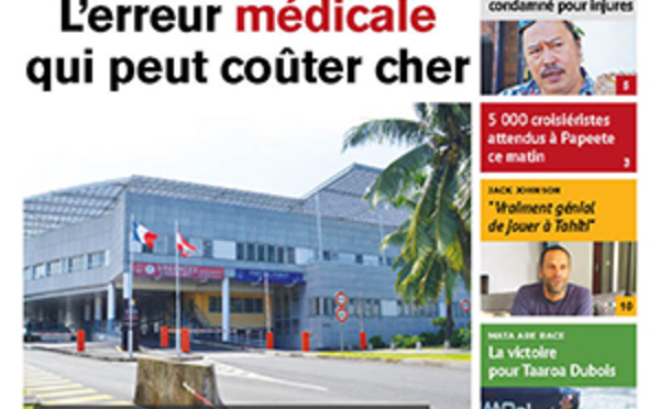 TAHITI INFOS N° 1392 du 24 avril 2019