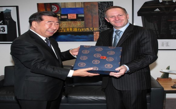 Pékin et Wellington signent une série d’accords commerciaux et économiques