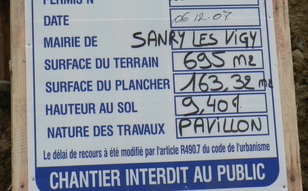 Permis de construire: Louis Frébault souhaite optimiser les délais