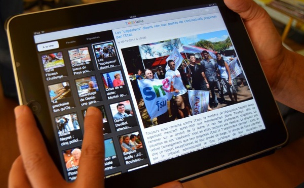 Tahiti Infos lance la 1ère application IPAD dédiée à l'actualité du Fenua
