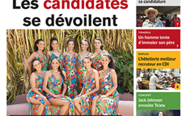 TAHITI INFOS N° 1395 du 29 avril 2019