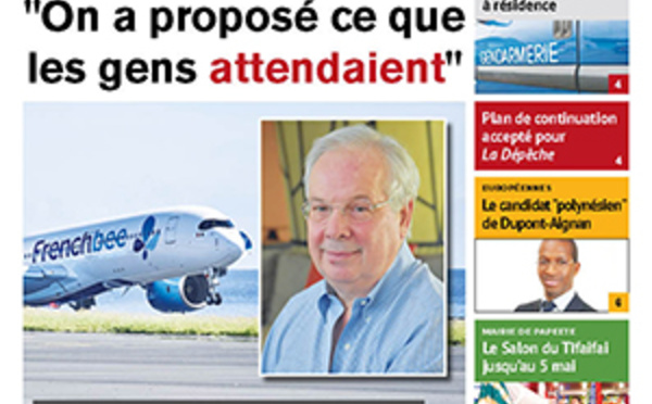 TAHITI INFOS N° 1396 du 30 avril 2019