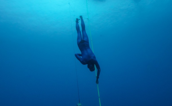 Apnée – Training aux Philippines : Denis Grosmaire à – 95 mètres