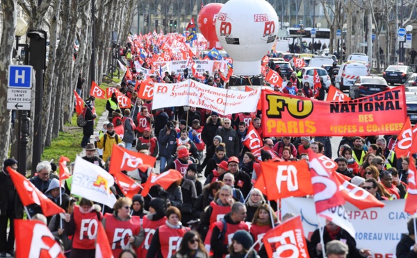 Les fonctionnaires dans la rue jeudi pour protester contre la réforme des services publics